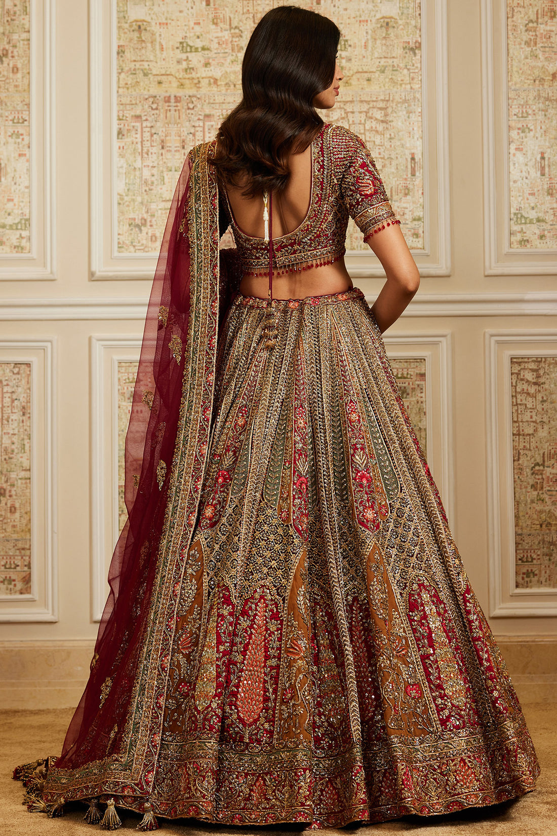 Qamra Multi Lehenga Set