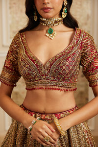 Qamra Multi Lehenga Set