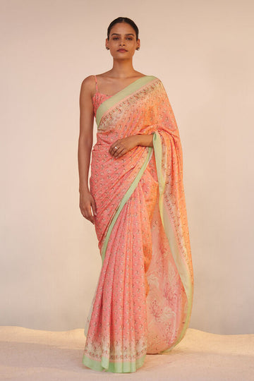 UMAIZA SAREE - PINK