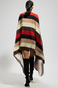 Samsara Stripe Cape