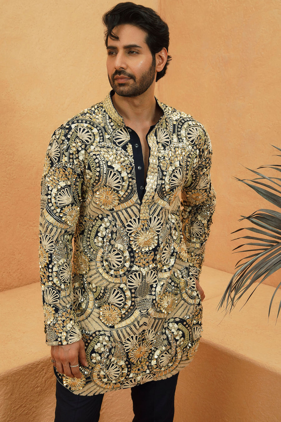 Faris Heavily Embellished Kurta Set