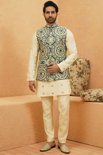 Tariq Embellished Bundi