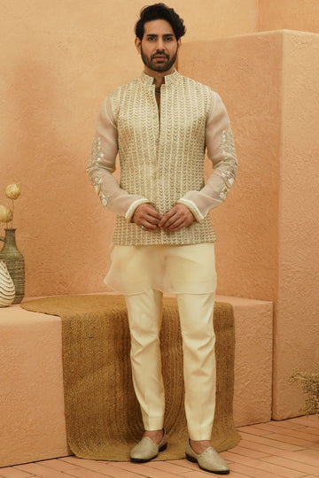 Zubair Embellished Bundi