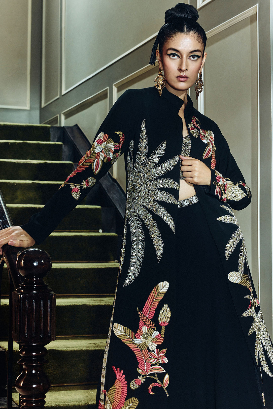 Raya Tropical Lehenga Set