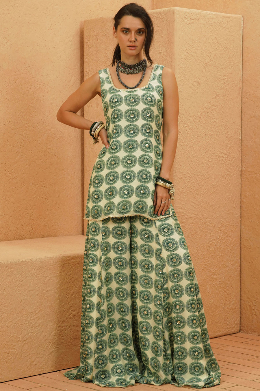 Aziza Kurta and Sharara