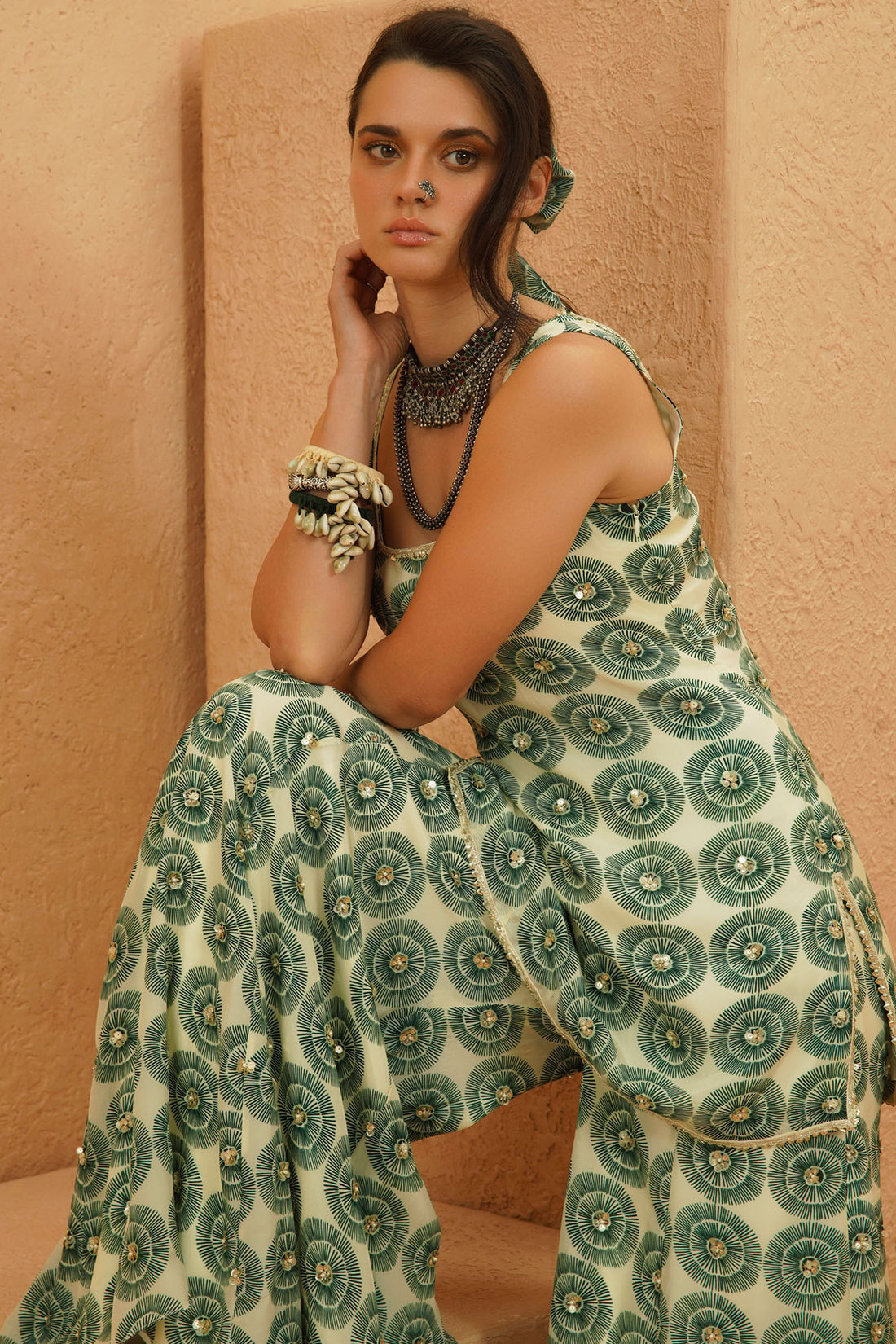 Aziza Kurta and Sharara