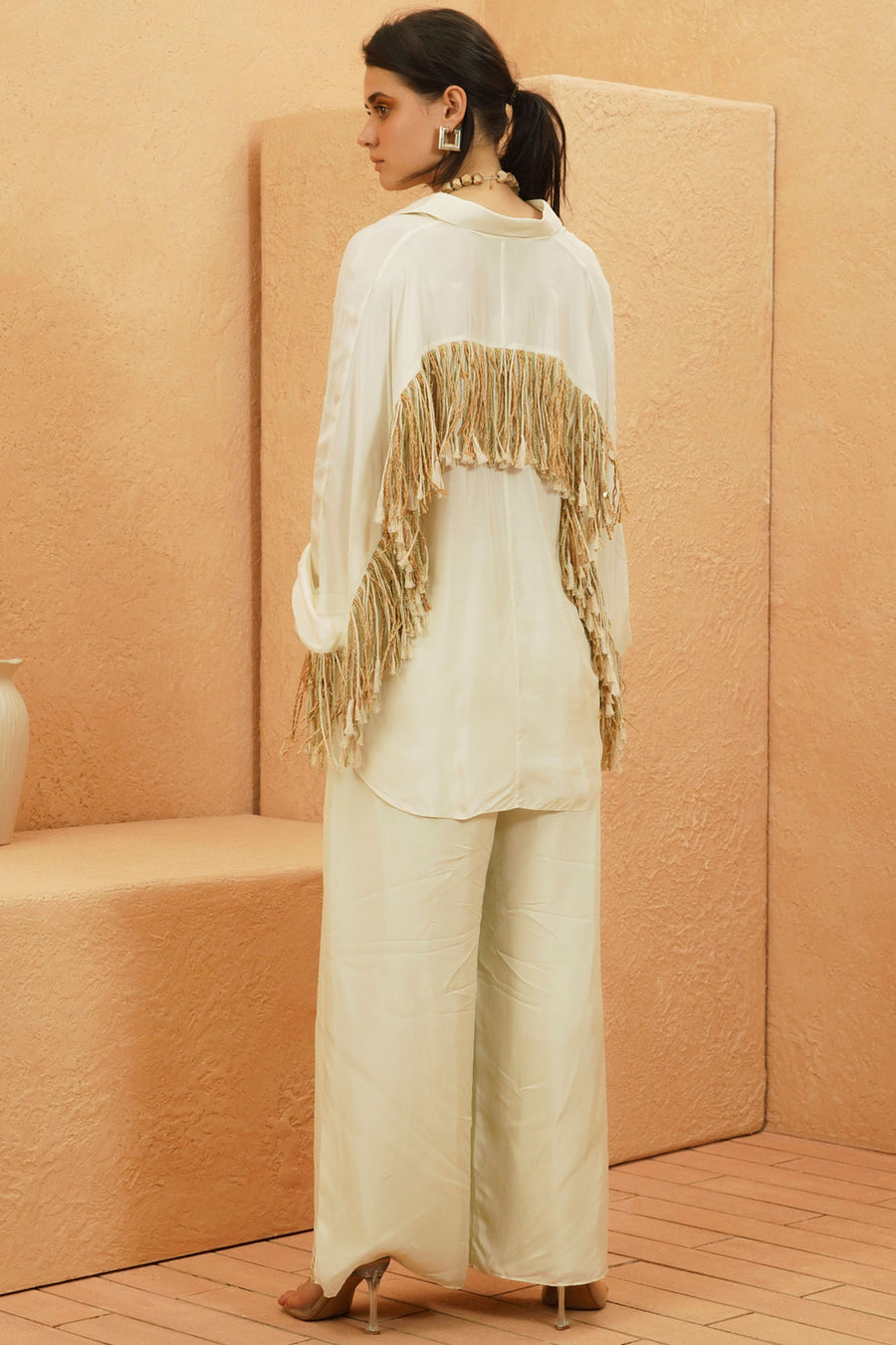 Samira Tasseled Co-ord Set