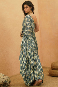 Zayan Drape Saree Set