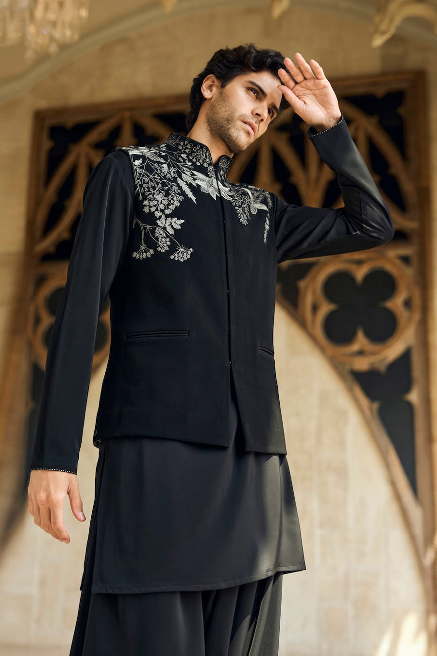 Black & Silver Bundi Set