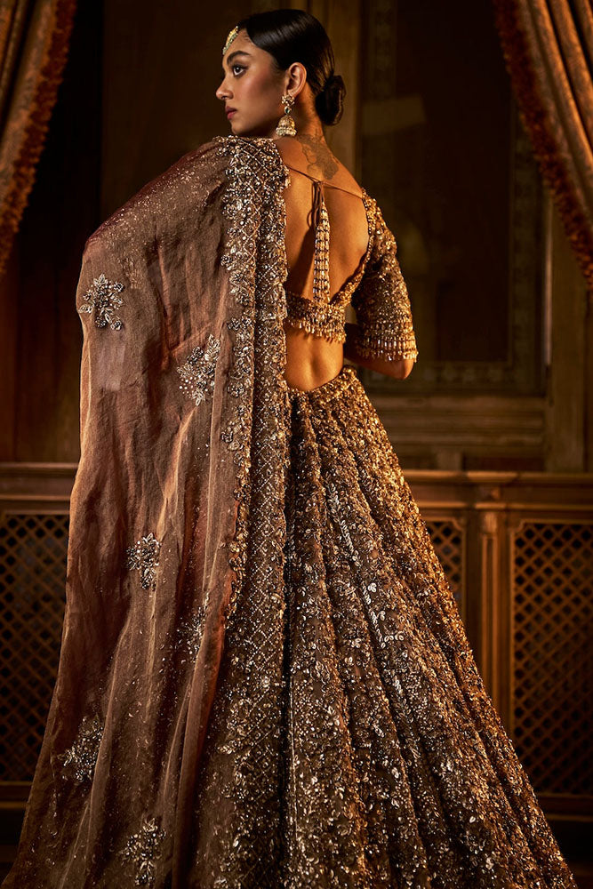 Bronze Lehenga Set