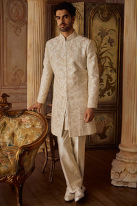 Ivory Sherwani Set
