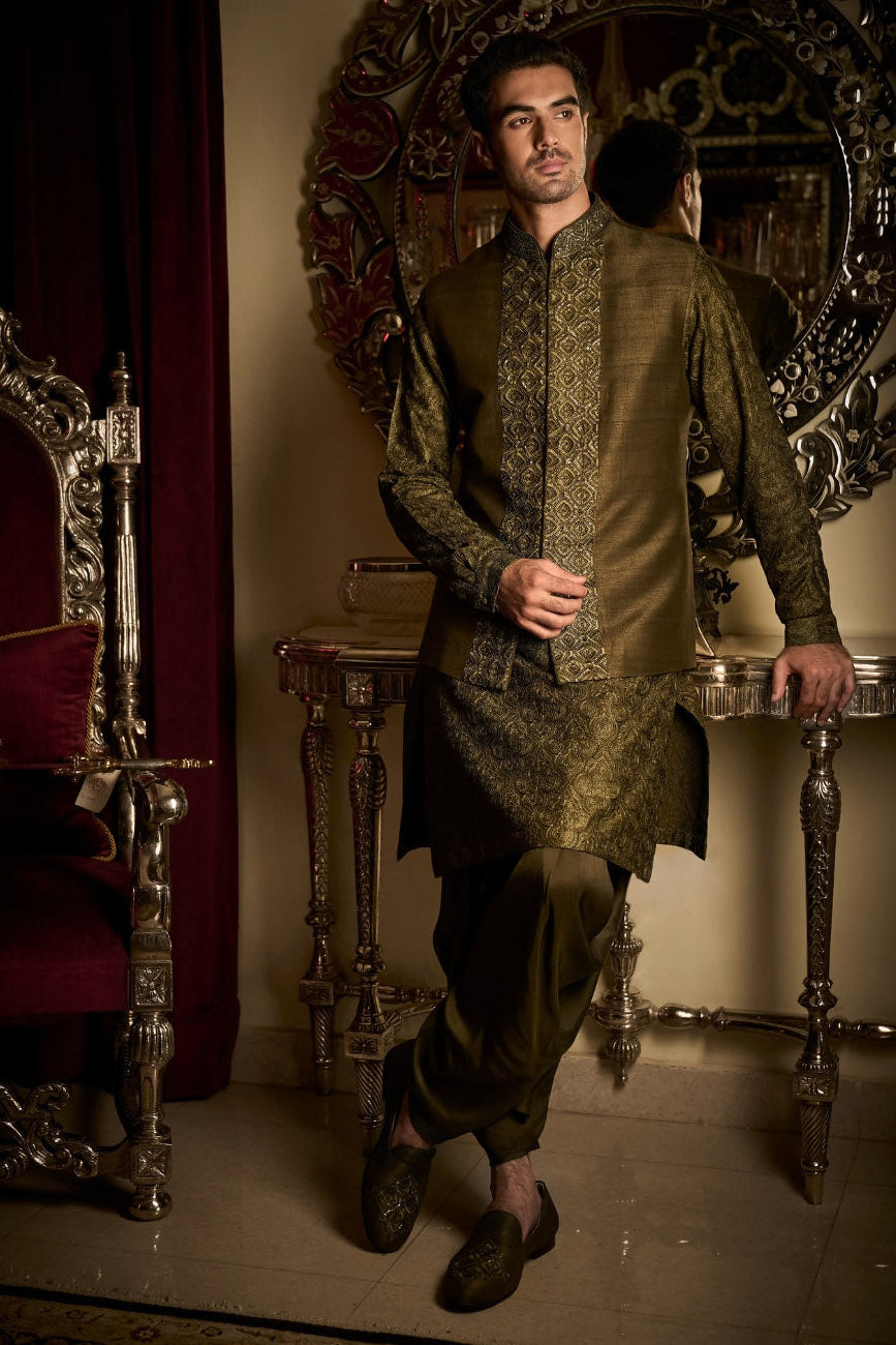 Military Green Bundi Set