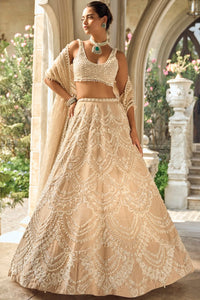 Nude Chandelier Lehenga Set