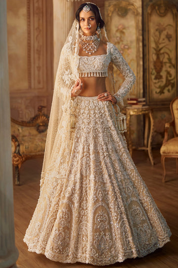 Nude Pearl Lehenga Set