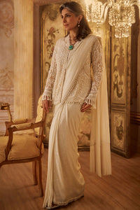 Pearl Jacket Saree Set