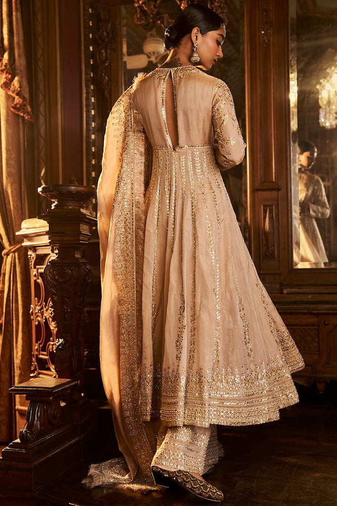 Powder Peach Gota Patti Sharara Set