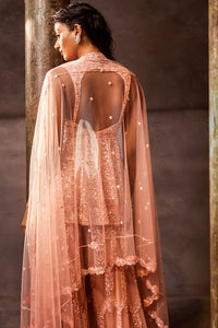 Rose Pink Sequin Sharara Set