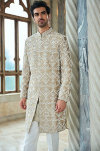 Coffee Sherwani Set
