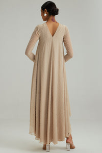 Light Beige Pearl Kurta Set