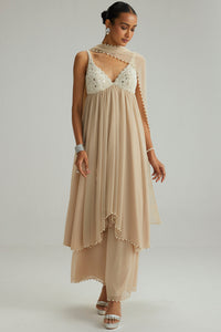 Light Beige Kurta Set