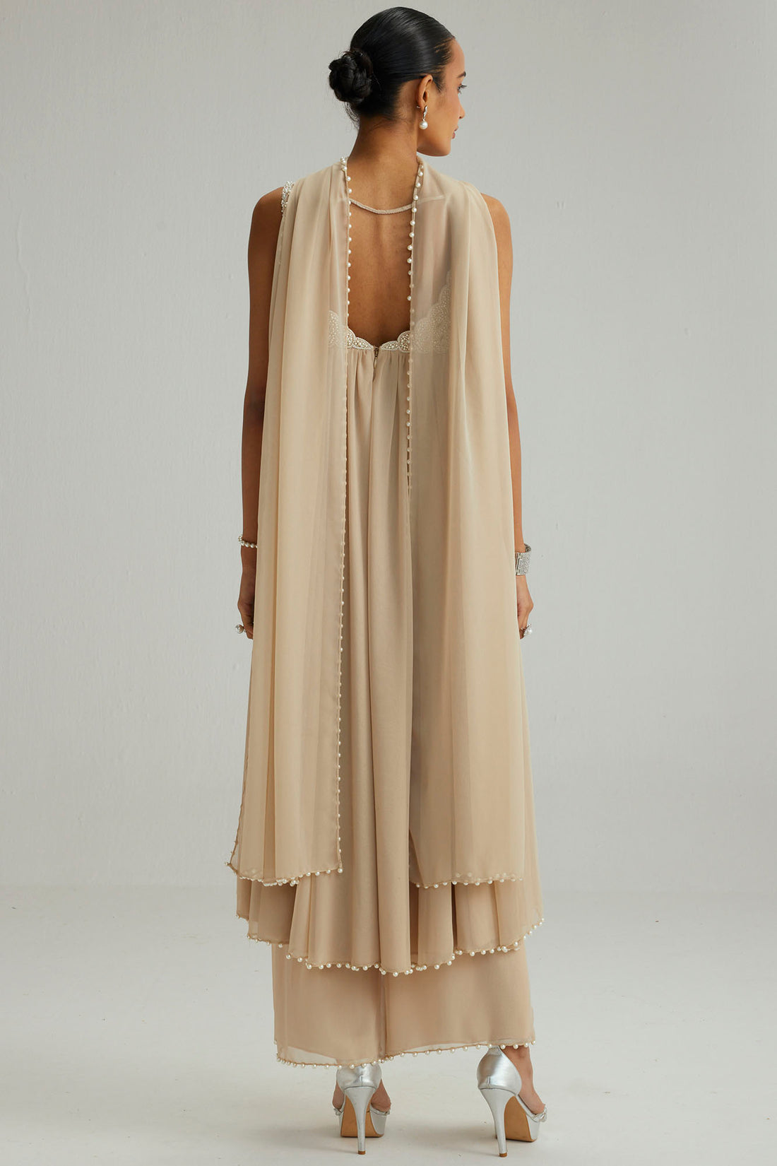 Light Beige Kurta Set