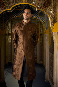 Bronze Sherwani Set