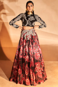 Bold Ambi Blouse And Gulbahar Skirt Set