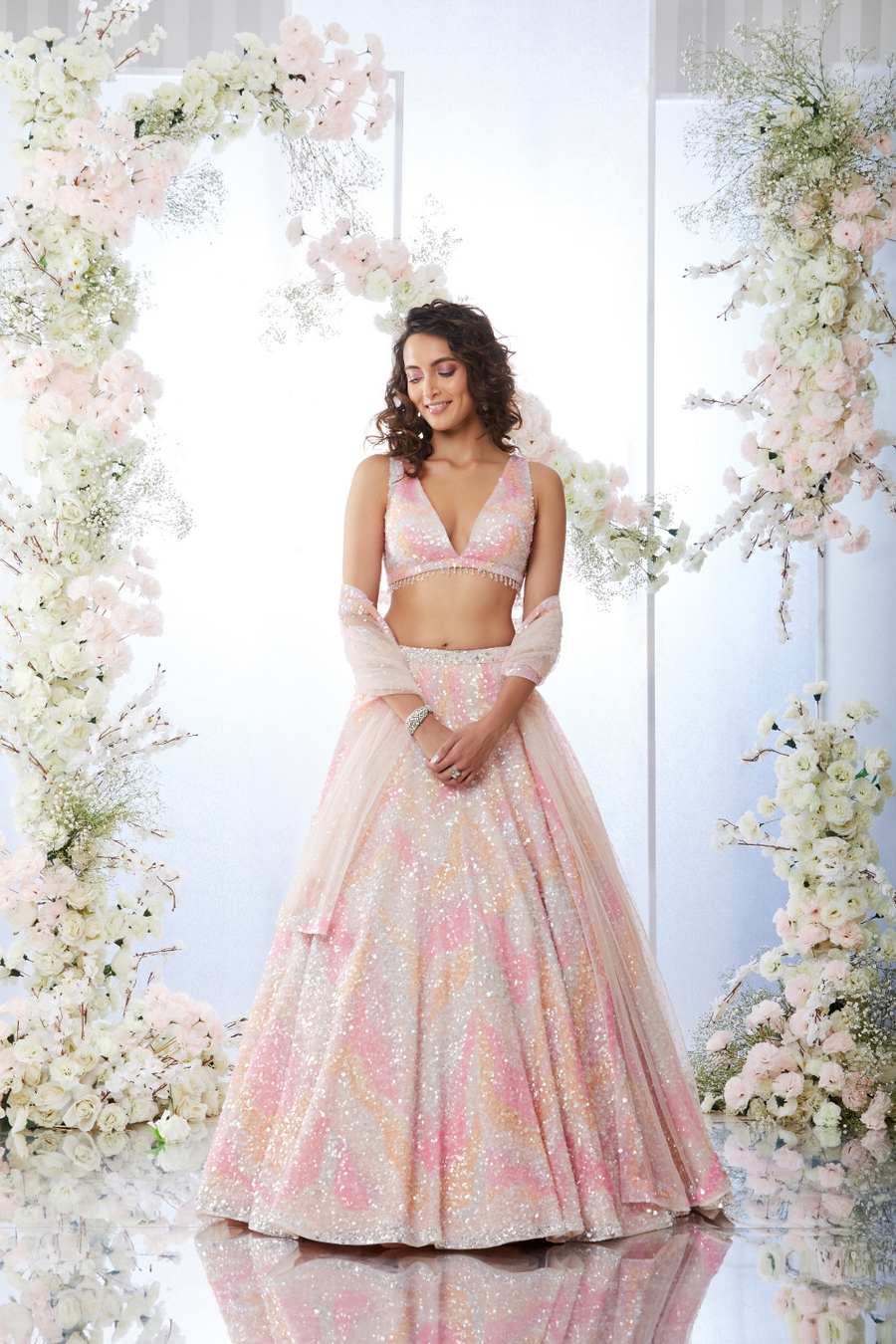 Indian Designer Bollywood Lehenga Choli Bridal Party Wear Pakistani Wedding  | eBay