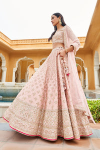 Mohini Lehenga - Blush