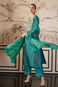 Jasnaaz Suit Set - Green