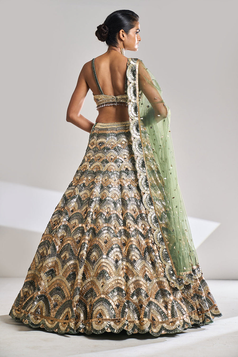 15 Crop Top Lehenga for Women to Create a Style Statement